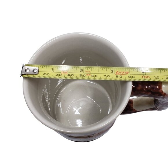 Wild Wings Terry Redlin Golden Retreat Cabin Sculpted Mug 2014 16 oz - Picture 10 of 10